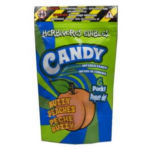 Herbivores Edibles - Buzzy Peach Candy