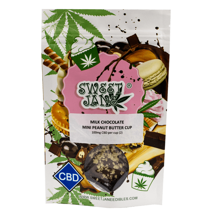 Sweet Jane – CBD Milk Chocolate Mini Peanut Butter Cup