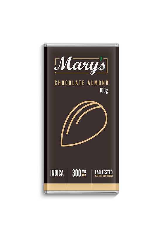 almond chocolate bar Mary's - Chocolate Almond - Indica