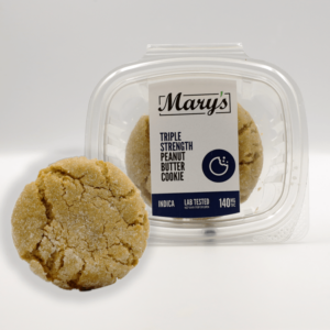 Mary's - 3x Strength Peanut Butter Dough Drop - Indica