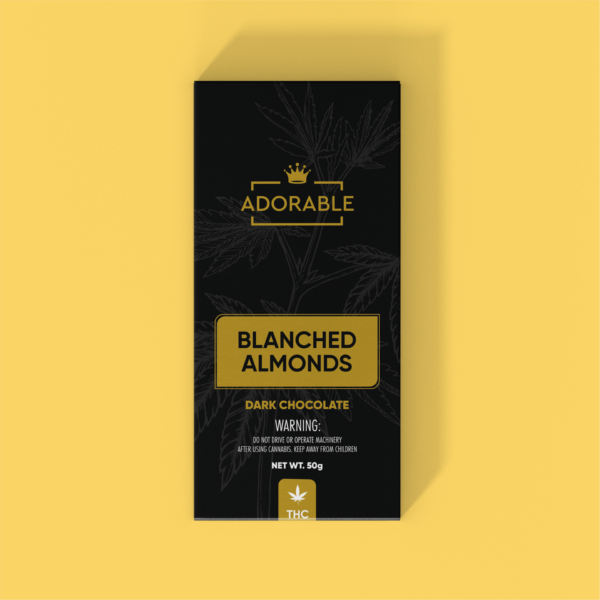 Adorable - Blanched Almonds - Dark Chocolate