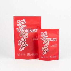 Kootenay Labs - CBD Gummies - Grape fruit