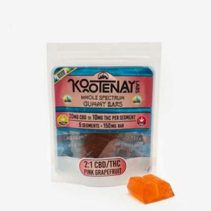Kootenay Labs – 5 Segment Bar – Pink Grapefruit