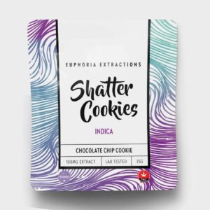 Euphoria Extractions - Shatter Cookies - Chocolate Chip Cookies - Indica