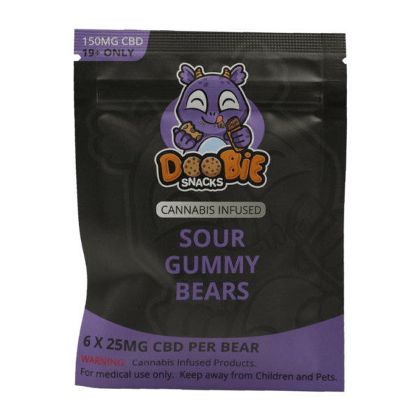 Doobie Snacks – CBD Sour Gummy Bears