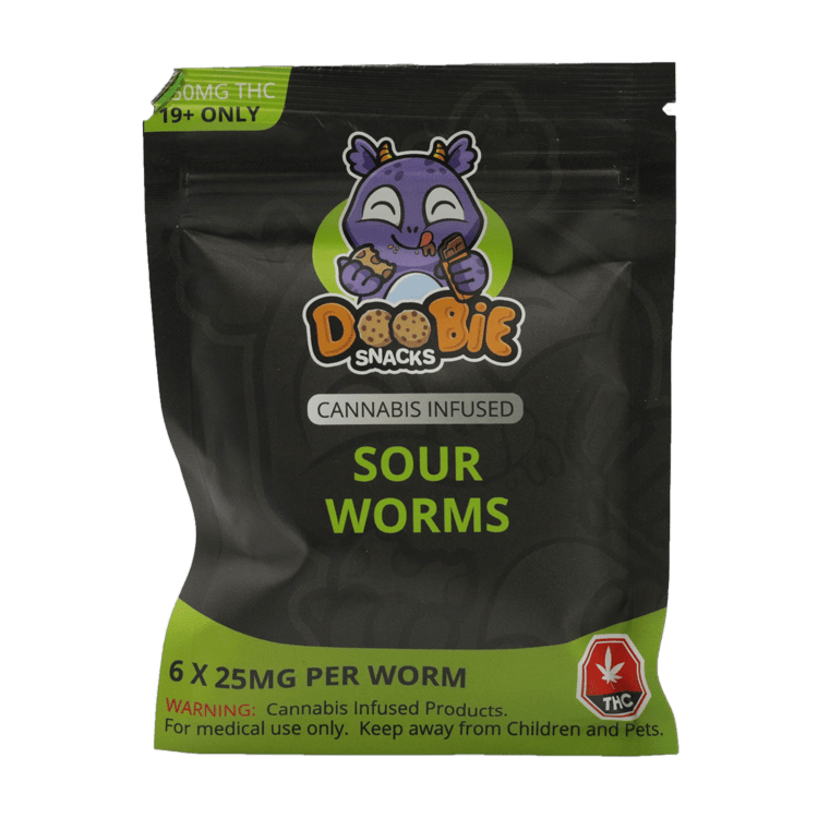 Gummy---Doobie,-Worms.1..31-08-20 Doobie Snacks – CBD Sour Gummy Bears