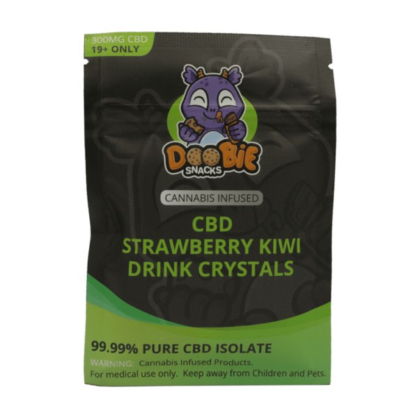 Doobie-Snacks---Straw-Kiwi-Drink-Mix.1..26-01-21 Doobie Snacks - Strawberry Kiwi CBD Drink Crystals