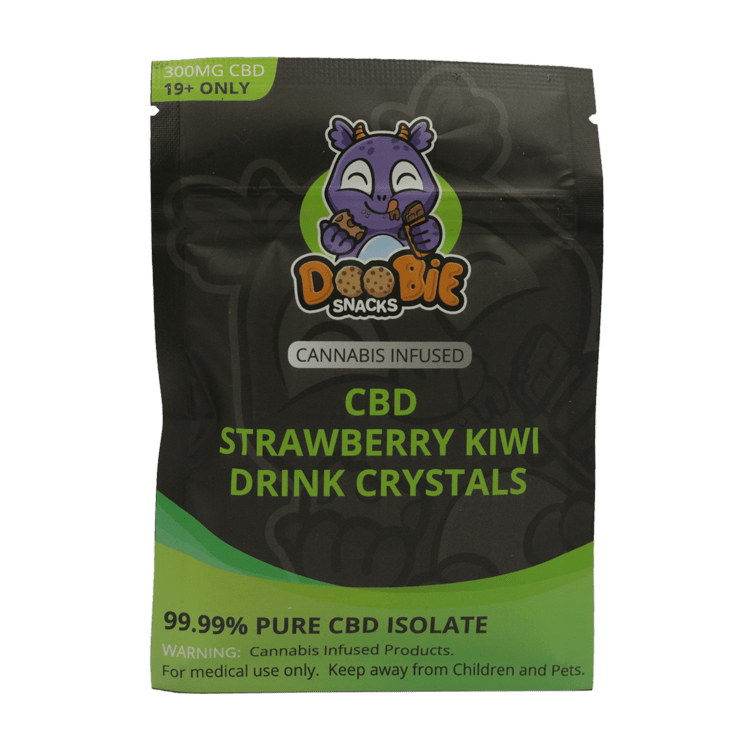 Doobie-Snacks---Straw-Kiwi-Drink-Mix.1..26-01-21 Doobie Snacks - Strawberry Kiwi CBD Drink Crystals
