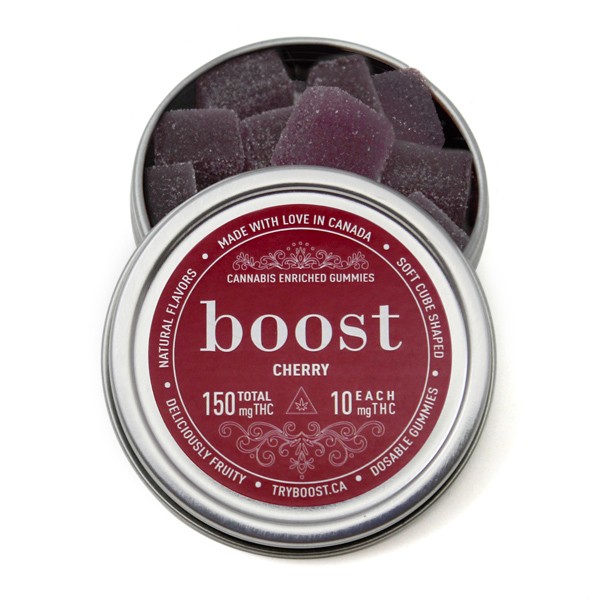 Boost-THC-Cherry-150mg-THC Boost – THC Cherry Gummies - 150mg
