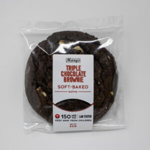 Mary's Triple Chocolate Brownie - Soft-Baked - Sativa
