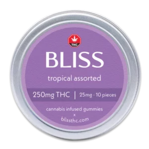 Bliss - Tropical Assorted 250mg THC