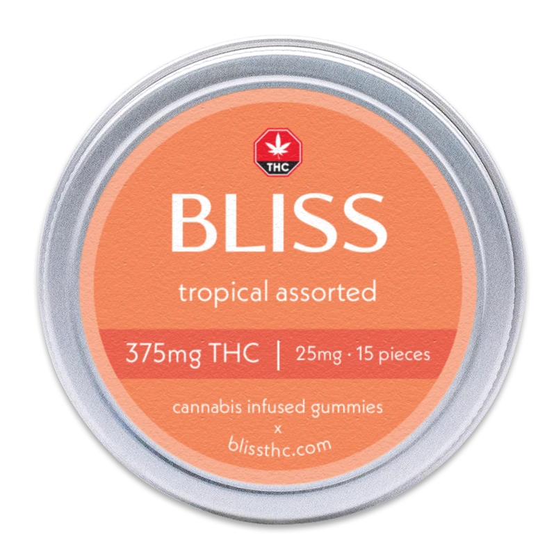 bliss-tin-375-tropical-assorted Bliss - Tropical Assorted 375mg THC